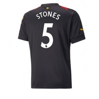 Fotbalové Dres Manchester City John Stones #5 Venkovní 2022-23 Krátký Rukáv